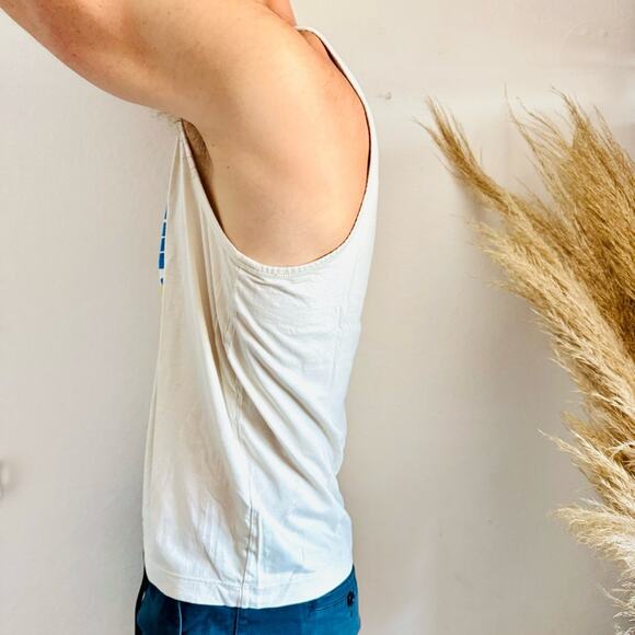 FABLETICS Cream Red Yellow Blue 24/7 Unisex Pride Us Our We Tank Top Shirt S - Picture 5 of 11